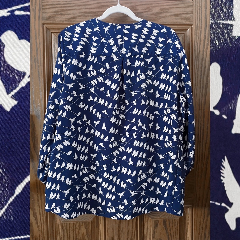Button Down Blouse - Picture 2 of 7